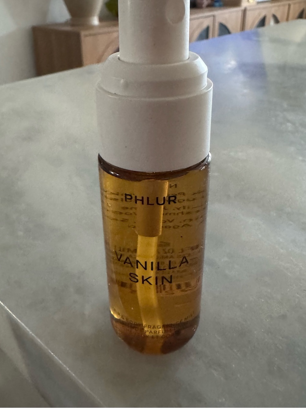 Phlur Mini Vanilla Skin Hair & Body Fragrance Mist 1oz Travel Size